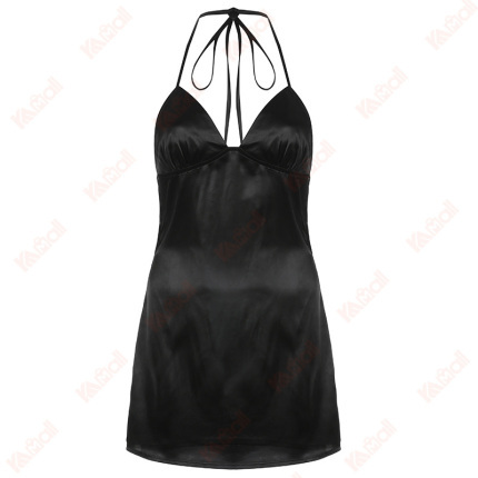 cheap adult sleeveless satin dresses